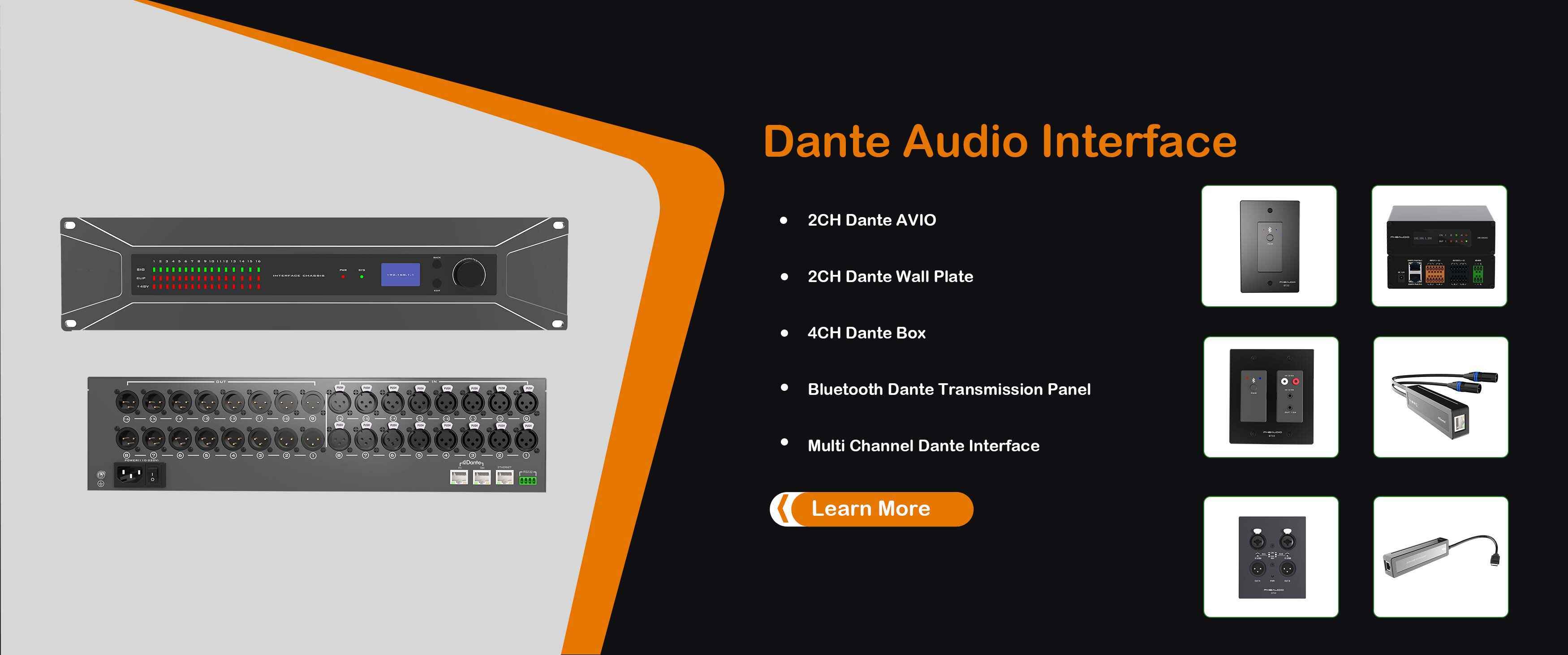 Dante Audio สำหรับผู้รวมระบบ