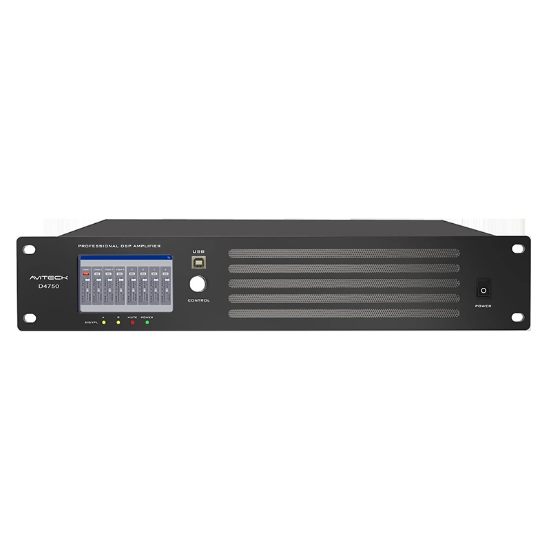 4ch 750w Dante DSP แอมป์