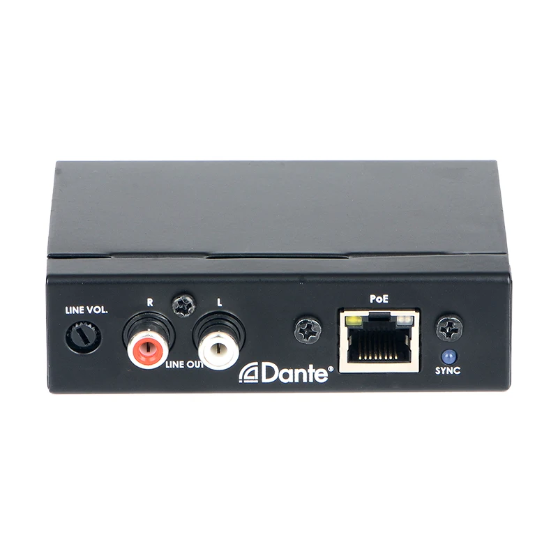 อินเทอร์เฟซ Dante Output RCA ของสายเสียง